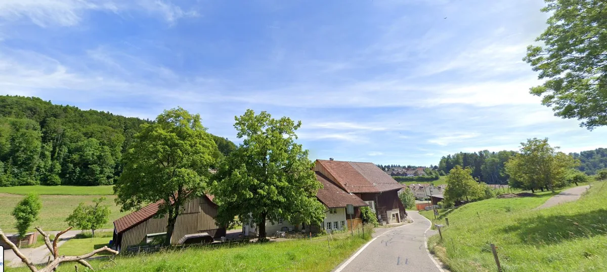Weiherstrasse in Kollbrunn.
